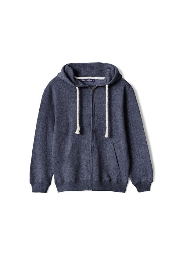 elo BOA Men's Fleece Zipper Hoodie Black Marl