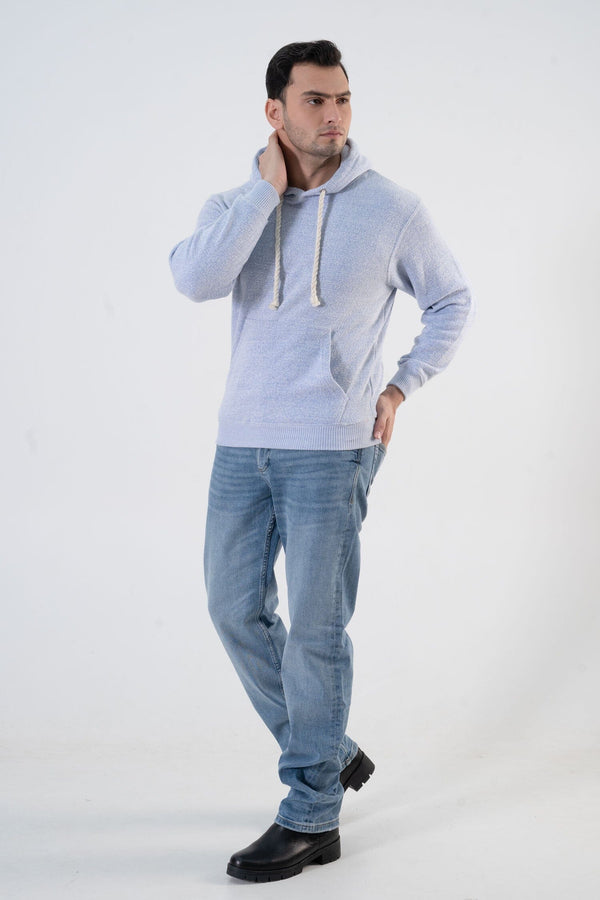 Elo BOA Men's Textured Fleece Pullover Hoodie Plum