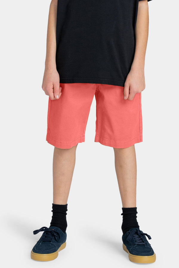 elo BS Boy's Premium Cotton Shorts Coral
