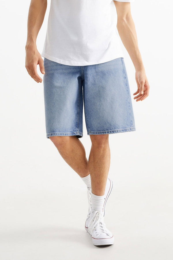 Elo C&A Men's Classic Denim Shorts Sky