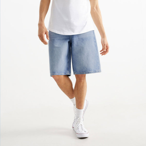 elo C&A Men's Classic Denim Shorts Sky