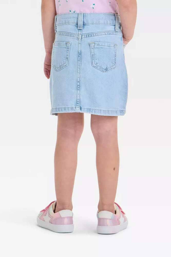 Elo C&J Girl's Denim Skirt Sky