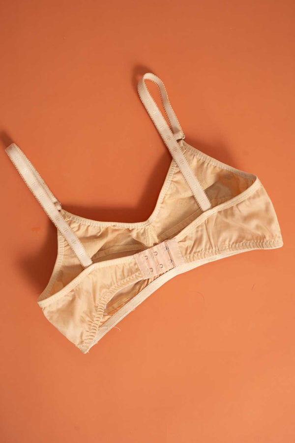 Elo Capri Women's Embroidered Cotton Bra Skin