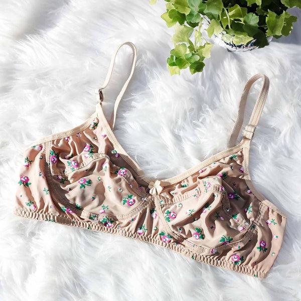 elo Capri Women's Floral Printed Bra Skin