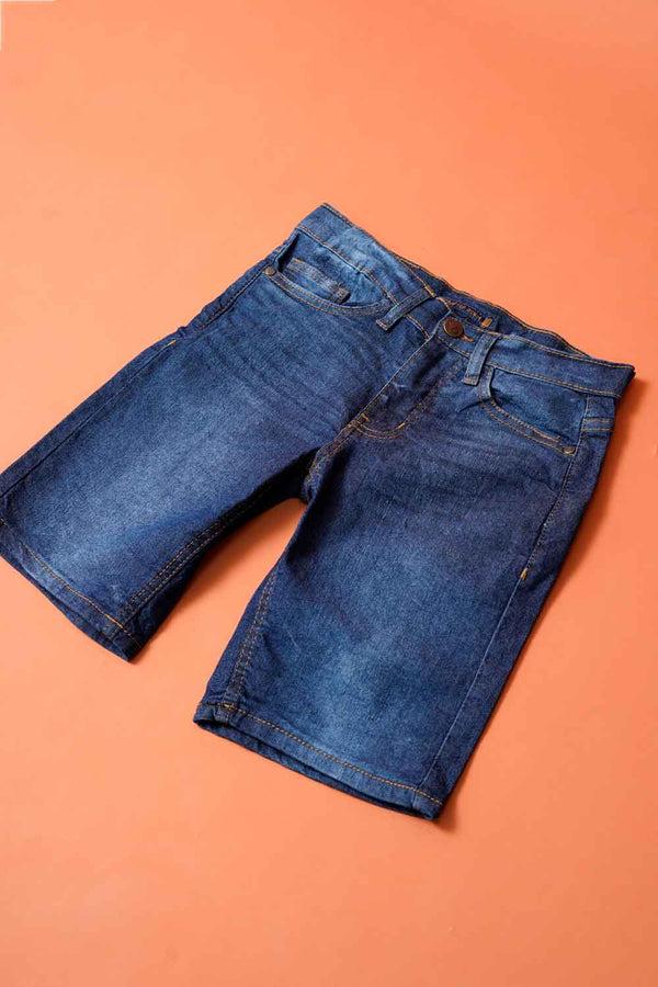 Elo CD Boy's Premium Denim Shorts Blue