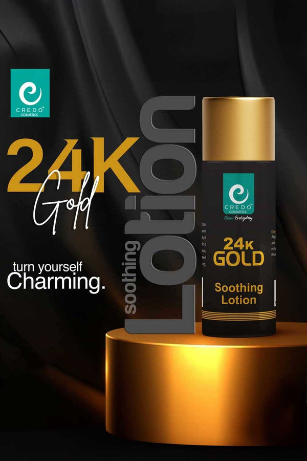 elo Credo 24K Gold Soothing Lotion- 120 ml