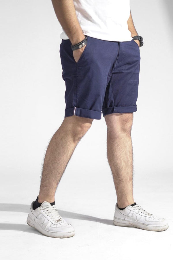 Elo Cut Label Men's Classic Twill Shorts Baby Pink