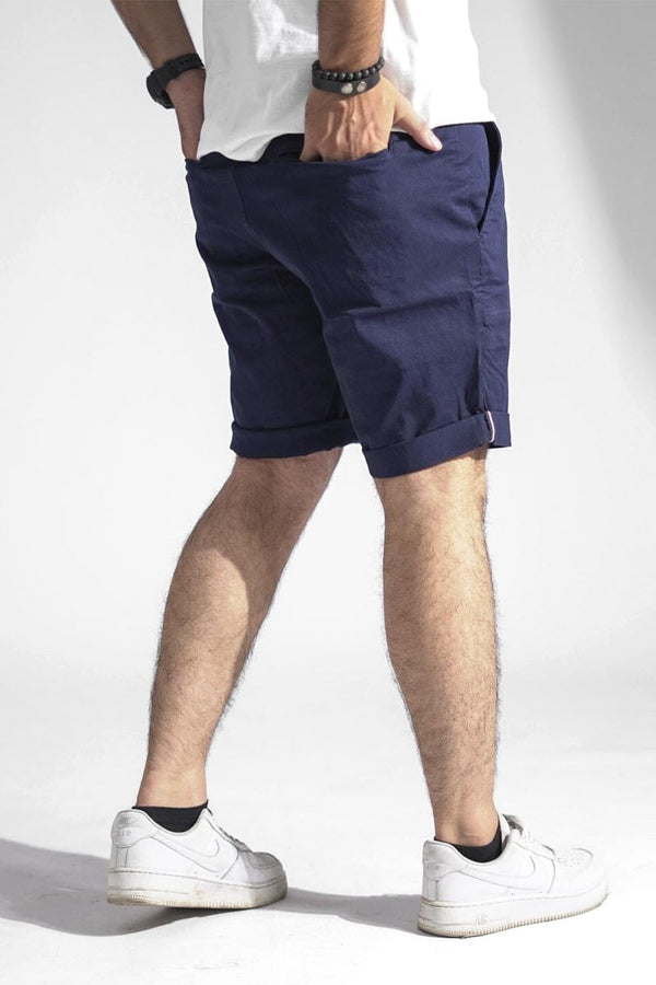 Elo Cut Label Men's Classic Twill Shorts Baby Pink