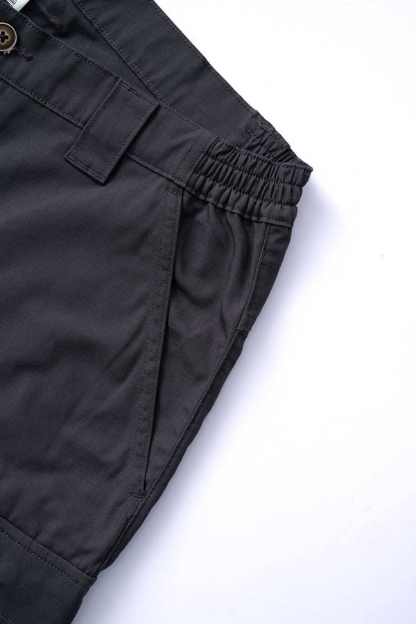 Elo Cut Label Men's Soweto Cargo Shorts Dark Grey