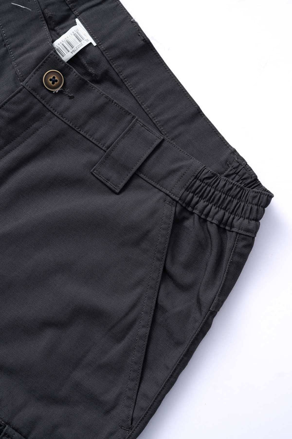Elo Cut Label Men's Soweto Cargo Shorts Dark Grey