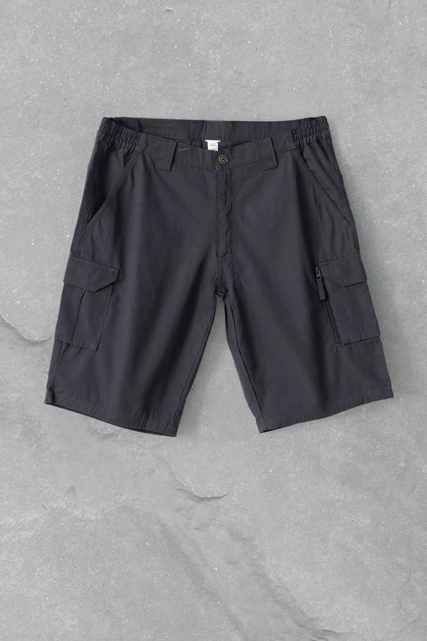elo Cut Label Men's Soweto Cargo Shorts Dark Grey