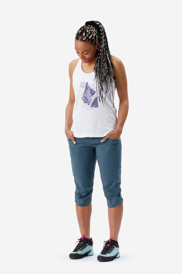 Elo Cut Label Women’s 3/4 Shorts Powder Blue