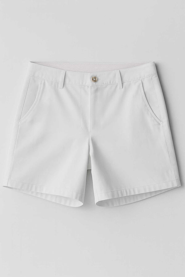 Elo Cut Label Women's Cotton Shorts White