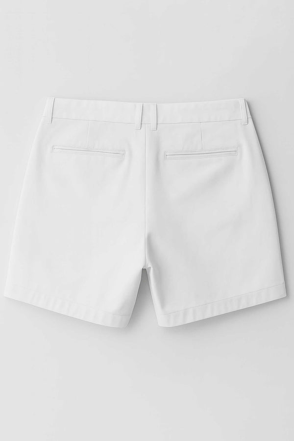 Elo Cut Label Women's Cotton Shorts White