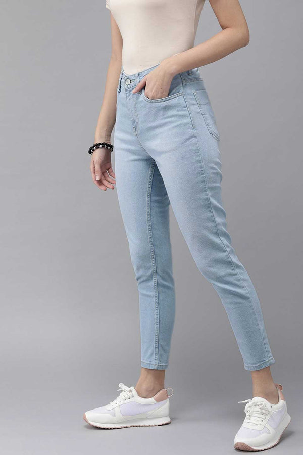 Elo Cut Label Women's Skinny Fit Denim Sky