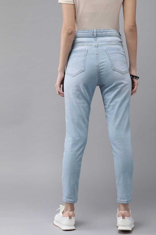 Elo Cut Label Women's Skinny Fit Denim Sky