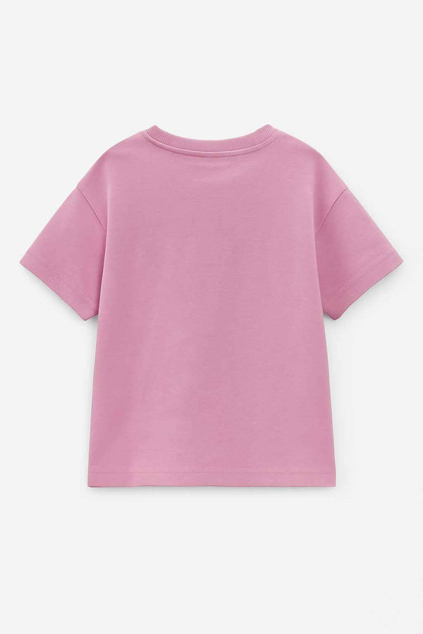 Elo Cutie Kid's Dreams Printed Tee Shirt Cream