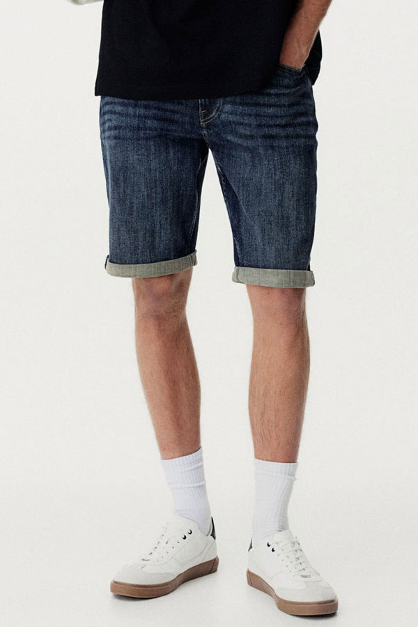 Elo D&D Men's Classic Denim Shorts Sky