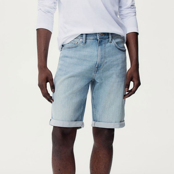 elo D&D Men's Classic Denim Shorts Sky