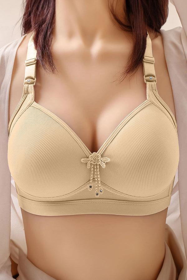 Elo Daishangfei Women's Foam Padded Bra Lilac