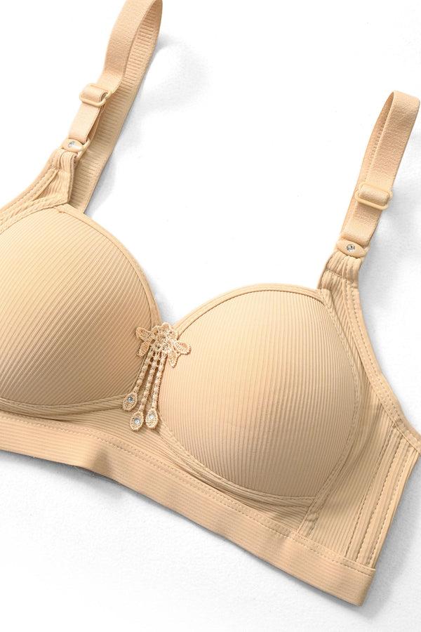 Elo Daishangfei Women's Foam Padded Bra Lilac