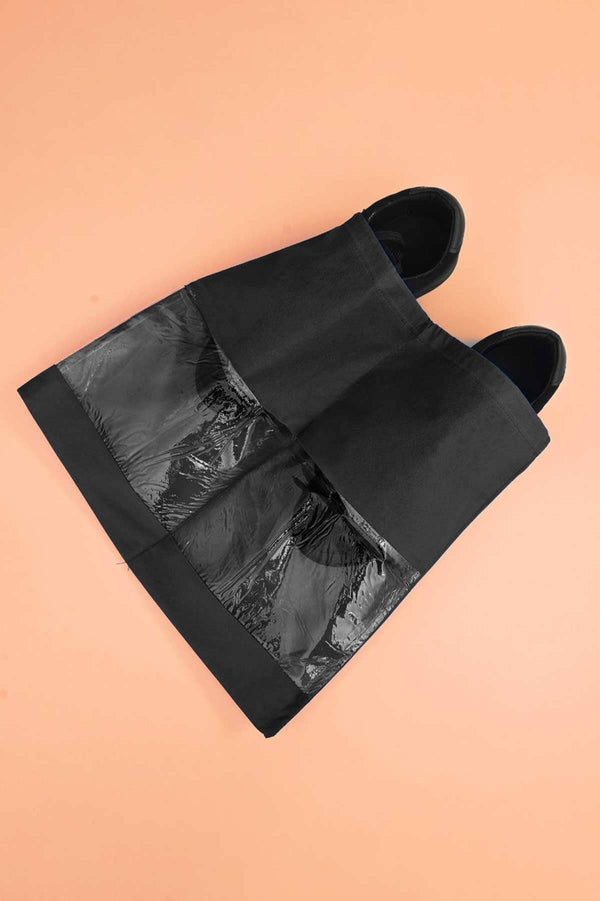 elo Double Compartment Shoe Organizer Bag Black