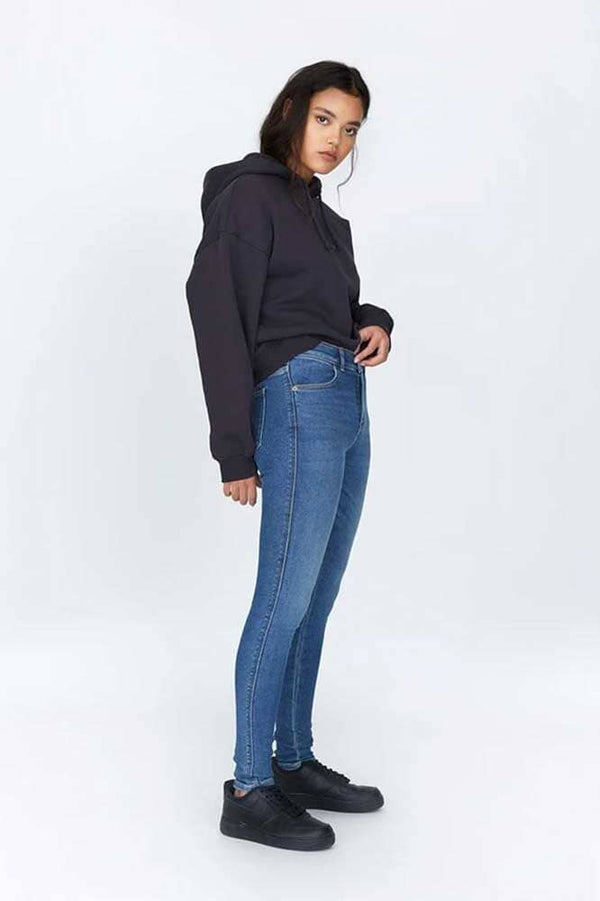 Elo DR Women's Skinny Fit Stretched Denim Blue