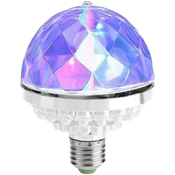 Elo E27 Led Rotating Crystal Light White