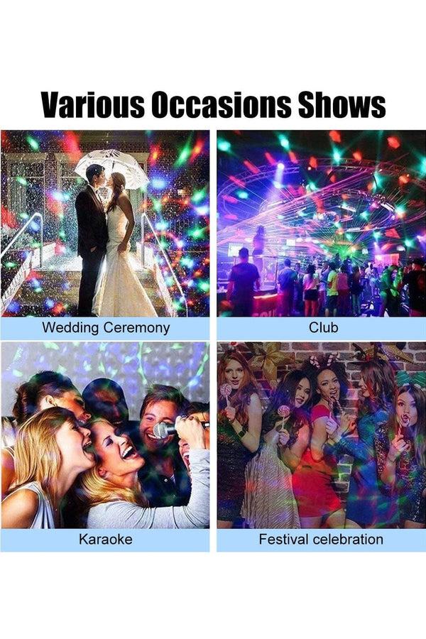 Elo E27 Led Rotating Crystal Light White