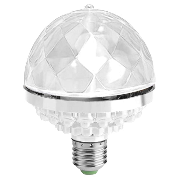 elo E27 Led Rotating Crystal Light White