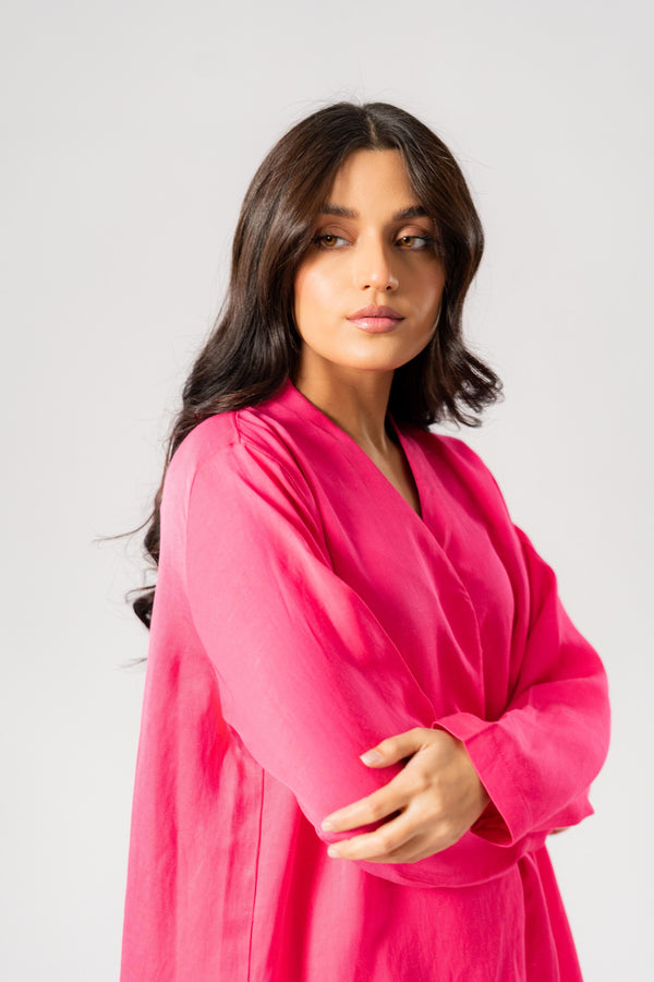 Elo East West Women's 2 Pc Stitched Magenta