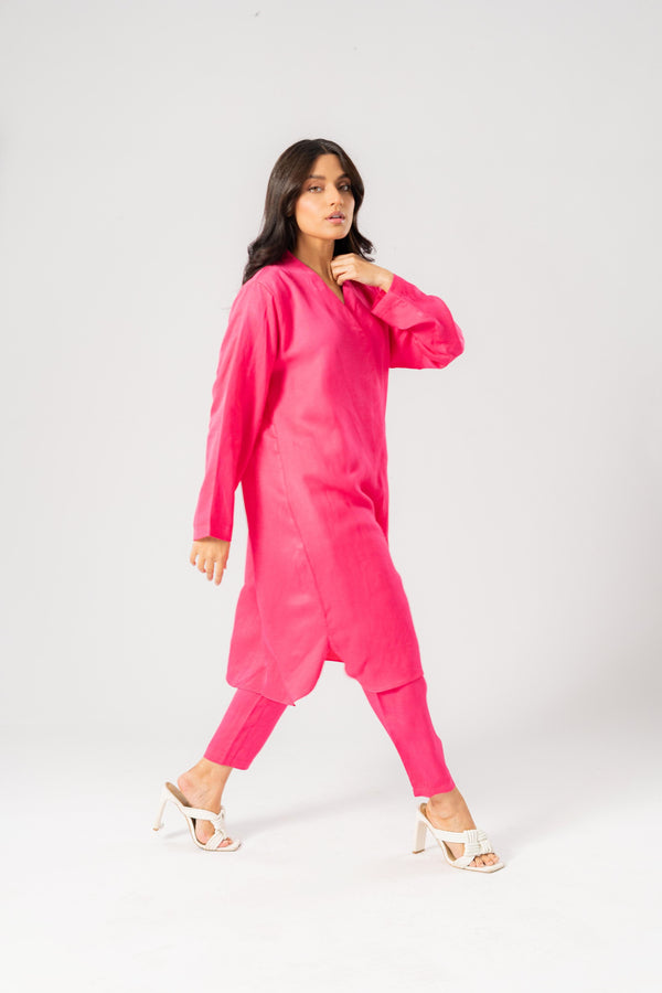 Elo East West Women's 2 Pc Stitched Magenta