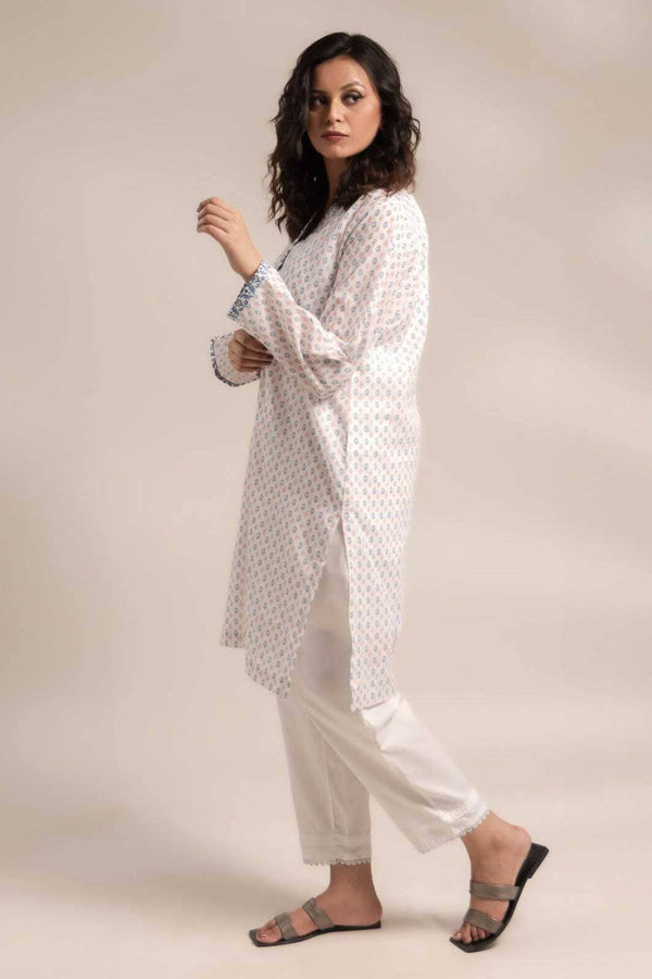 Elo East West Women's Basic Printed Shirt