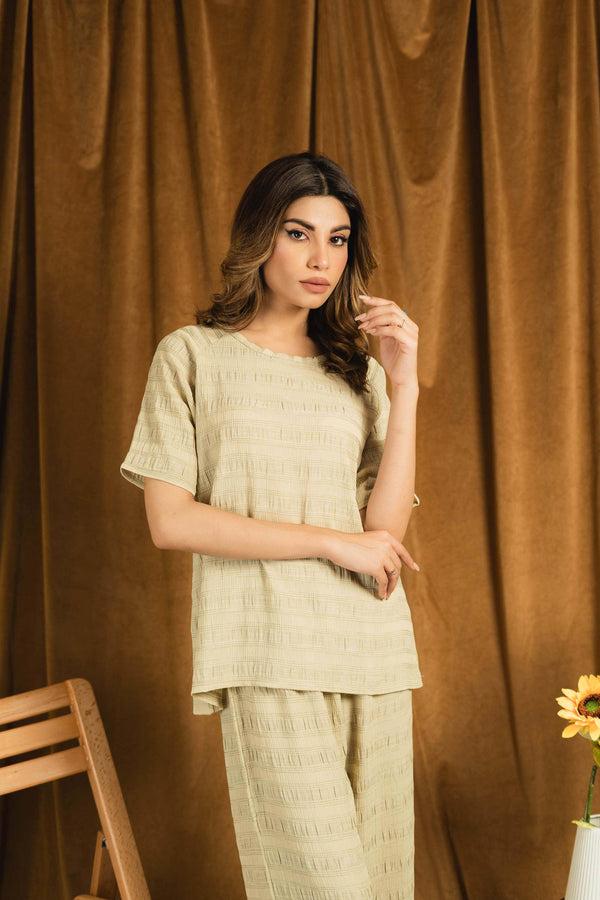 Elo East West Women’s CO-Ord Set Beige