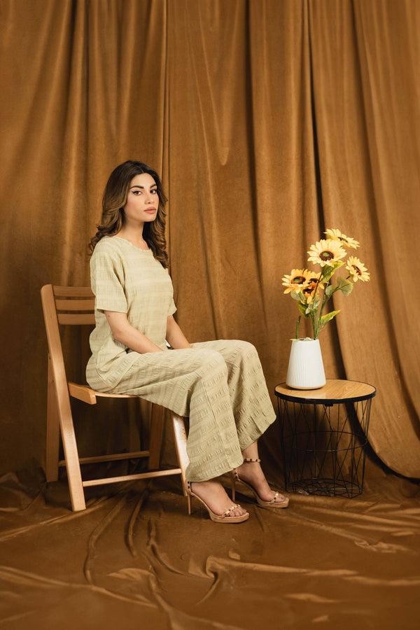 Elo East West Women’s CO-Ord Set Beige