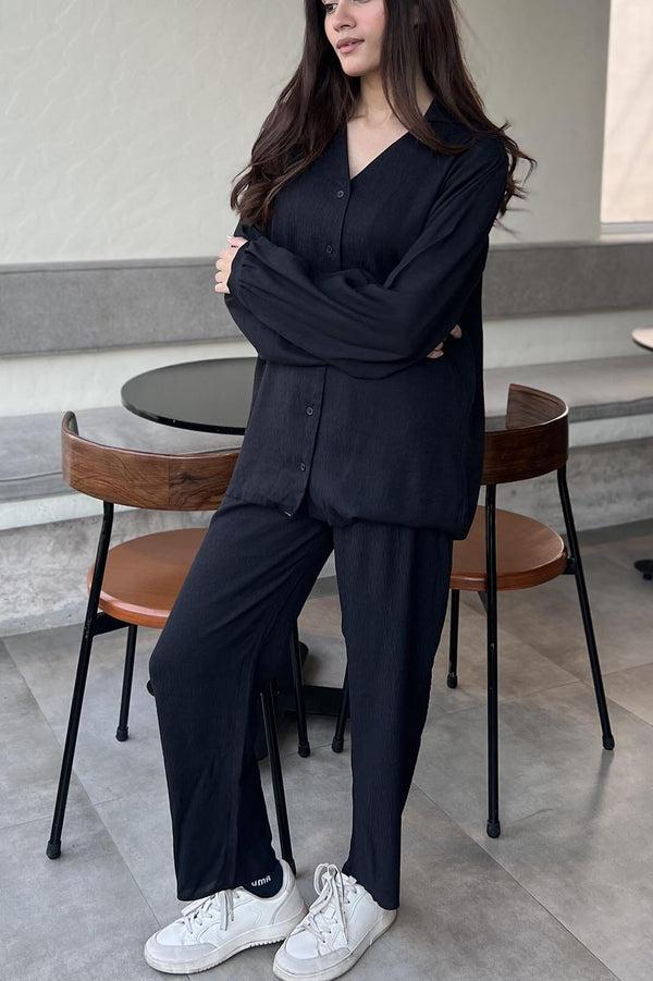 elo East West Women's Co-Ord Set Black