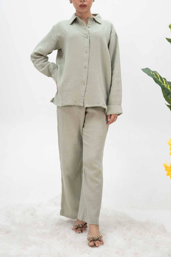 elo East West Women's Co-Ord Set Mint Green