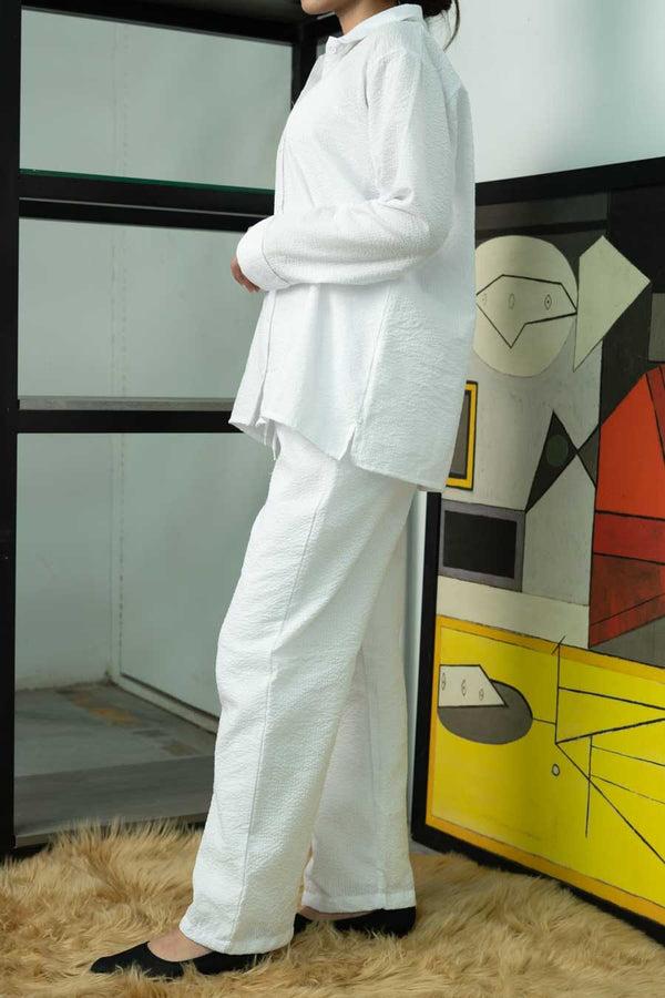 Elo East West Women's Co-Ord Set White