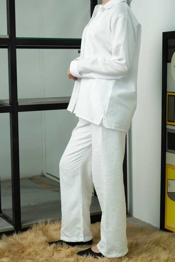 Elo East West Women's Co-Ord Set White