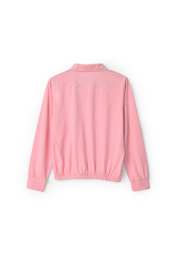 Elo East West Women's Elastic-Hem Polo Shirt Black