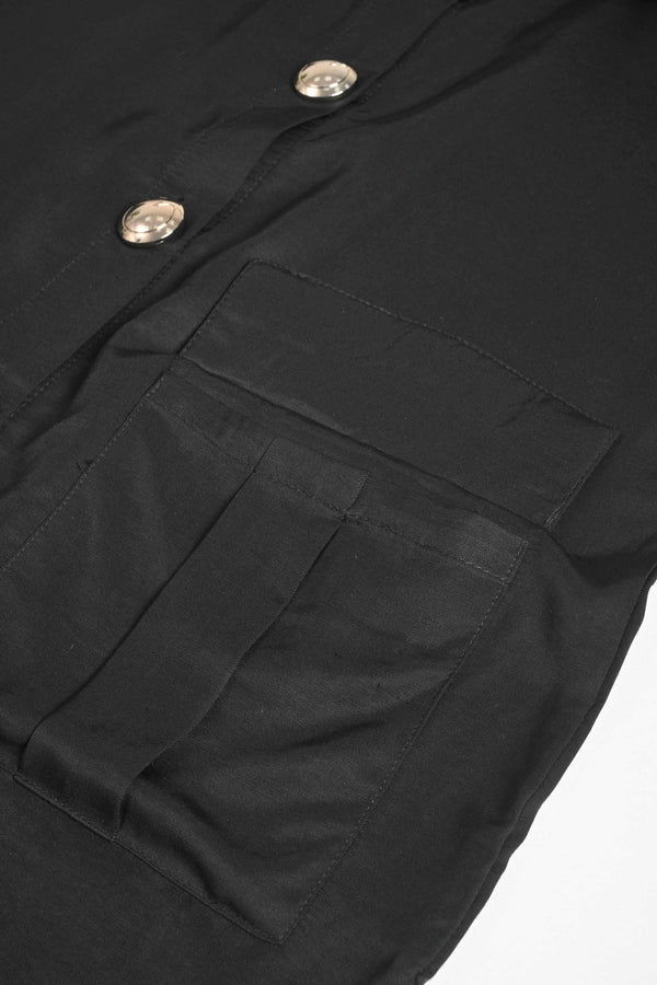Elo East West Women's Flap Pocket Shirt Black