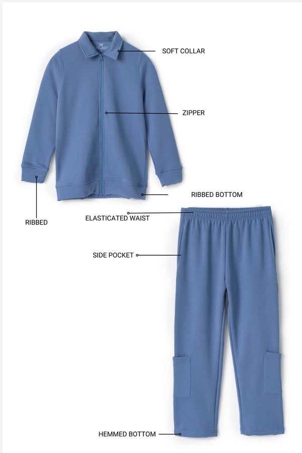 Elo East West Women's Fleece Co-Ord Set Brown