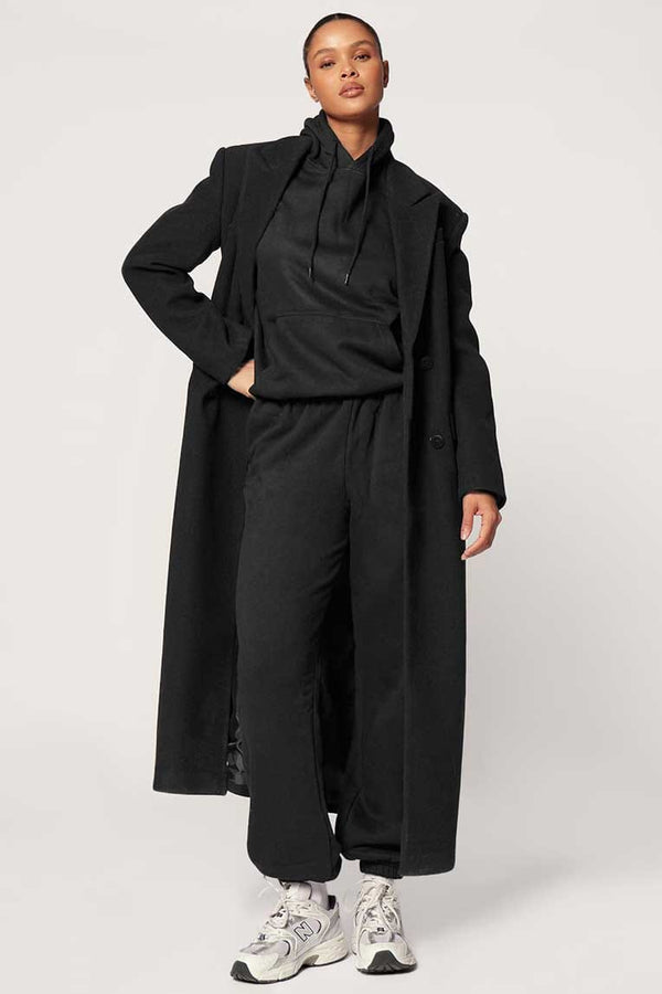 Elo East West Women's Fleece Sweatpants Black