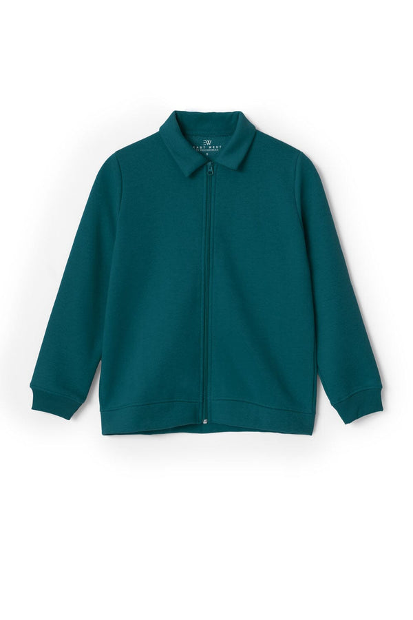 elo East West Women's Fleece Zipper Jacket Teal
