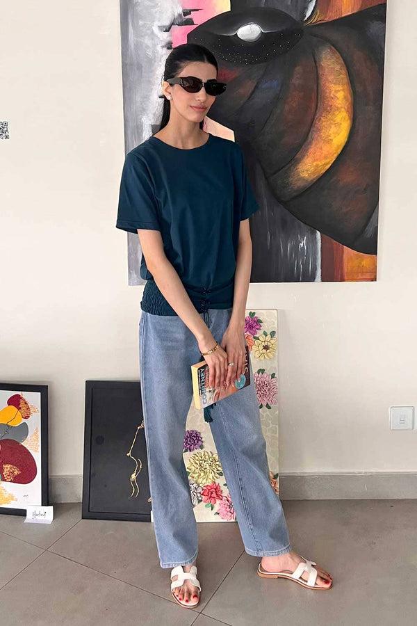 Elo East West Women's Knitted Top Pink