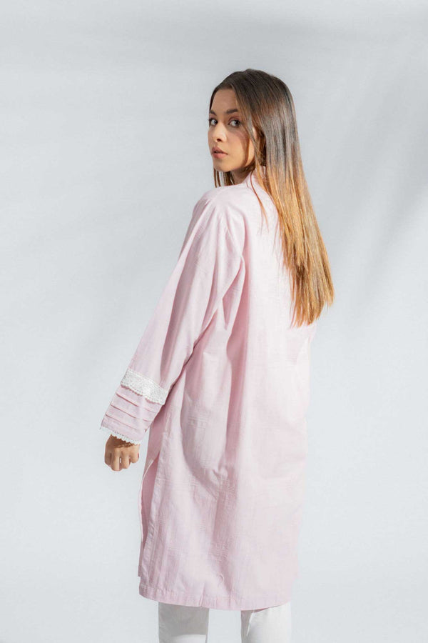 Elo East West Women's Lace Design Stitched Shirt