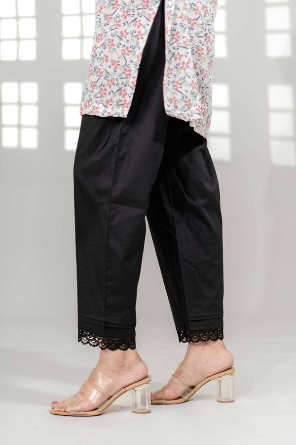 Elo East West Women's Lace Trousers Black