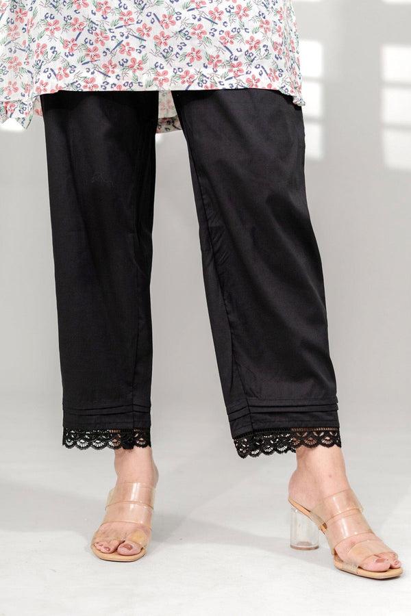 elo East West Women's Lace Trousers Black