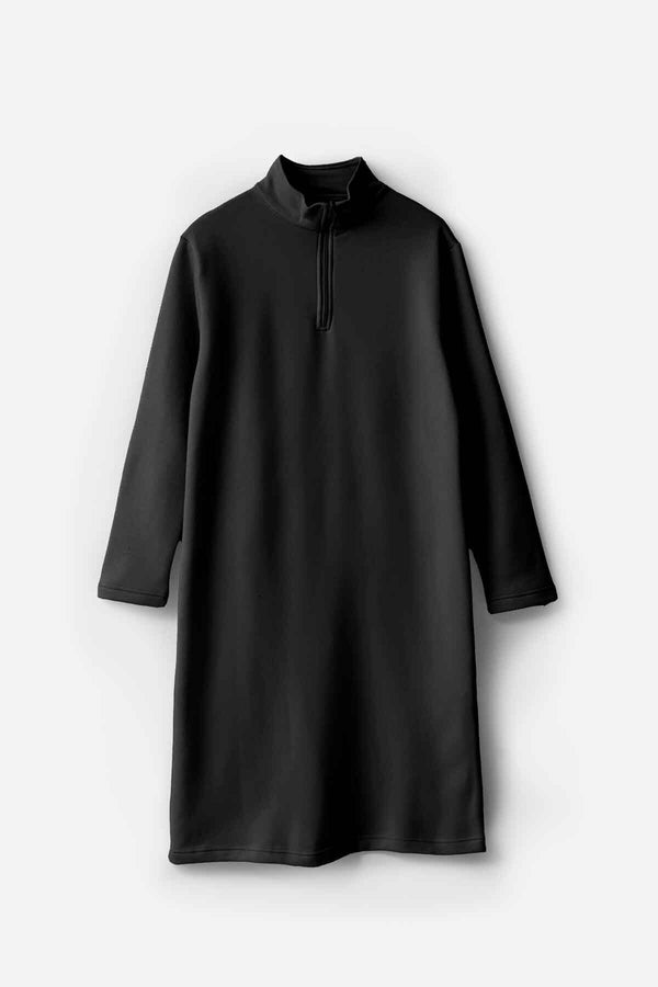 elo East West Women's Longline Dress Black