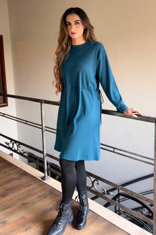 Elo East West Women's Maxi Shirt Burgundy